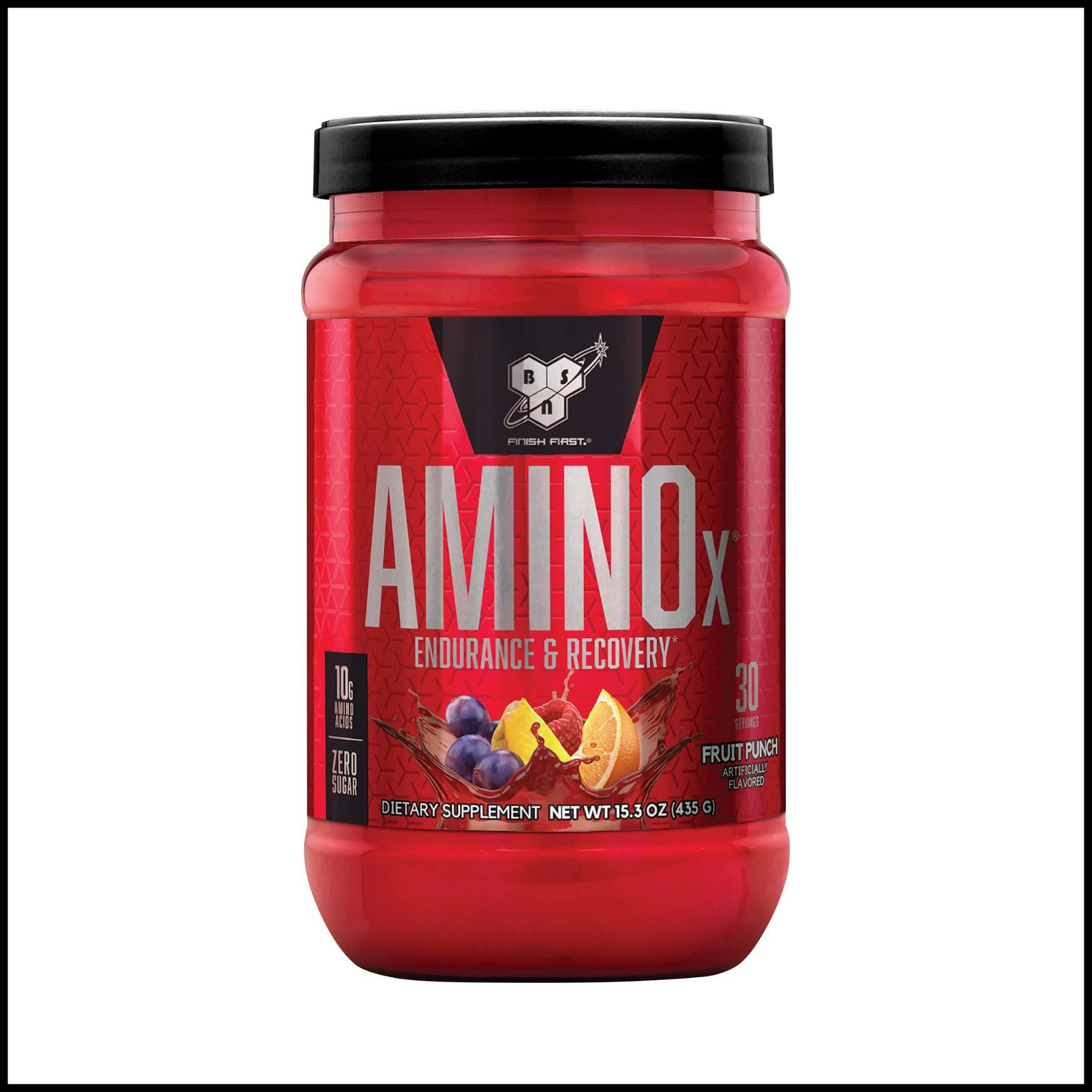 Amino X Muscle Recovery & Endurance Powder with BCAAs | 10 Grams of Amino Acids | 30 Servings