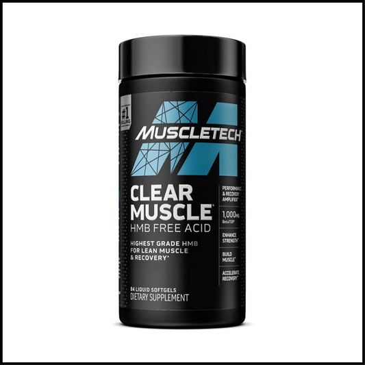 Clear Muscle HMB Free Acid For Men & Women | 84 Softgels