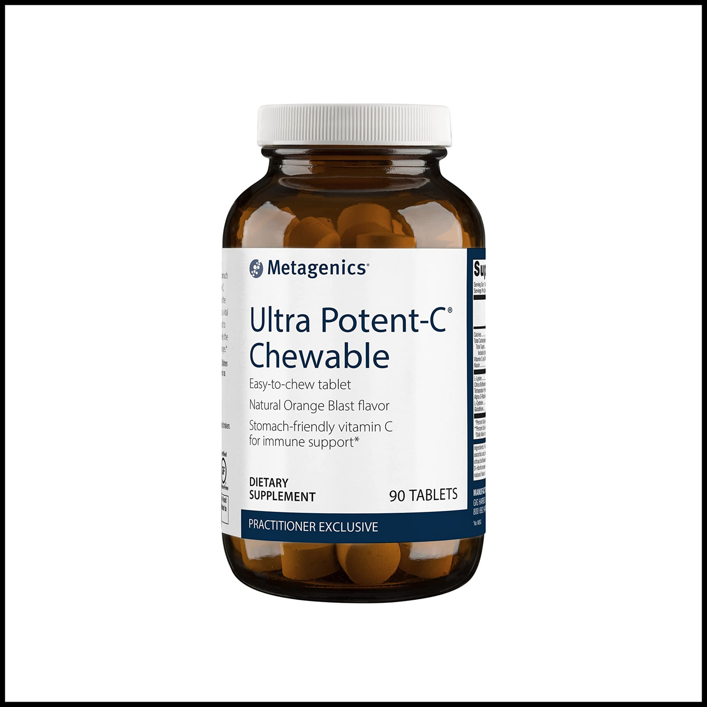 Ultra Potent-C® Chewable Orange-Flavor | 90 Tablets