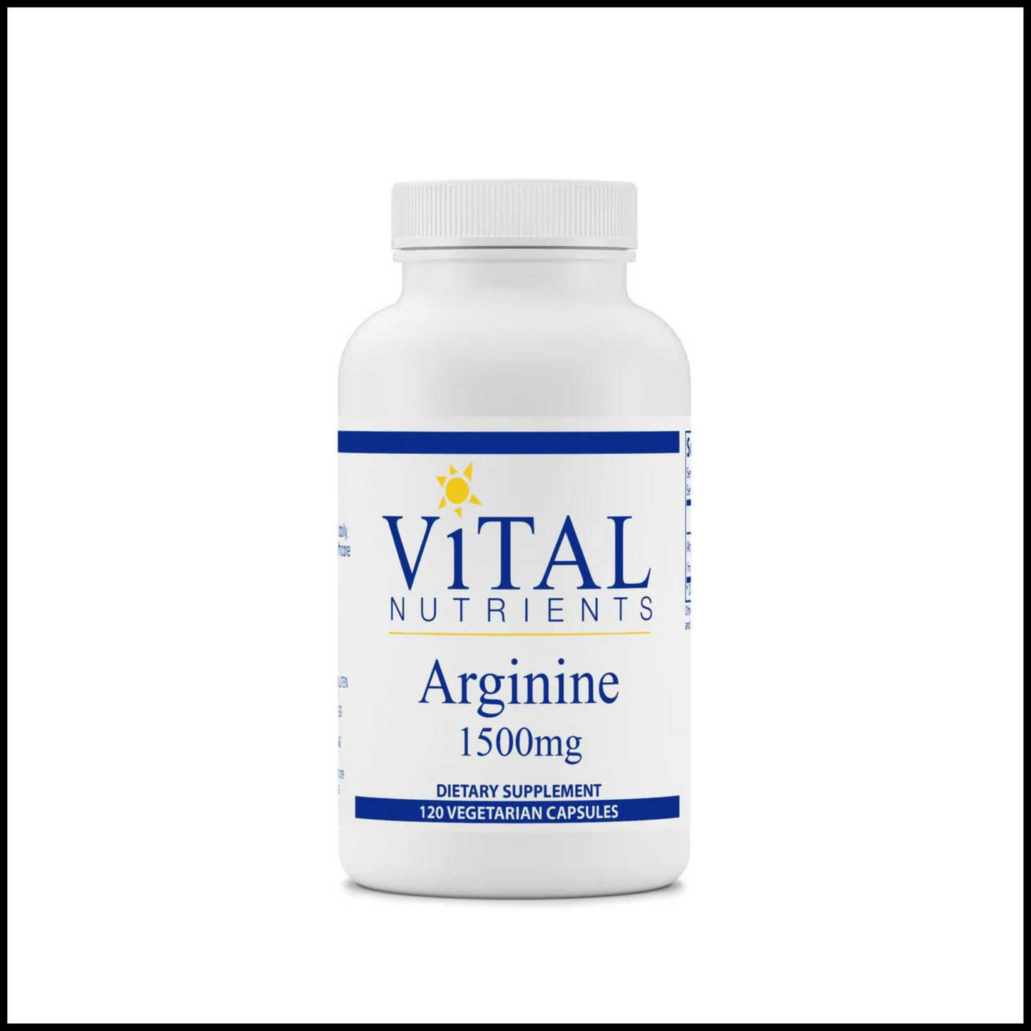 Arginine 1500mg | 120 Capsules