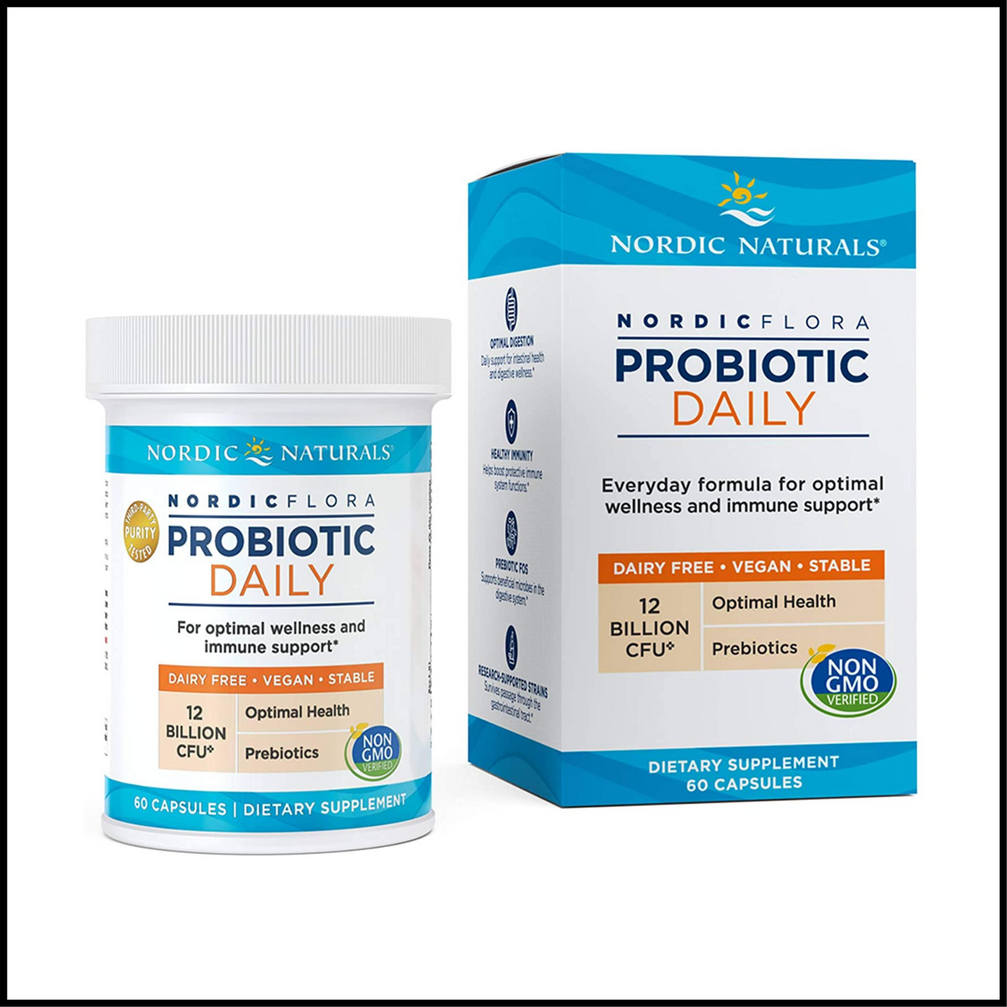 Nordic Flora Probiotic Daily | 60 Capsules