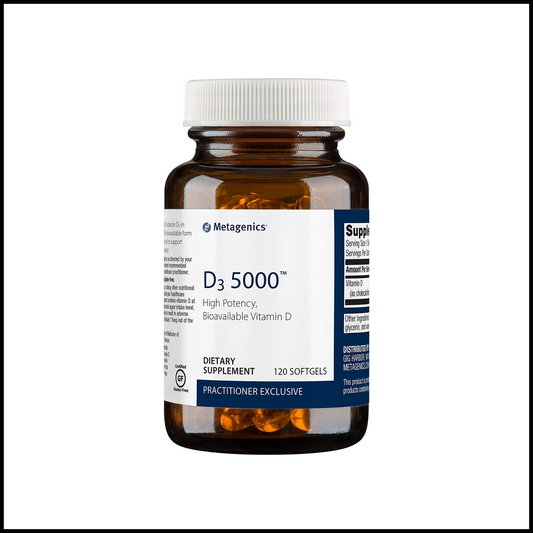 D3 5000™ high-potency bioavailable vitamin D | 120 Softgel