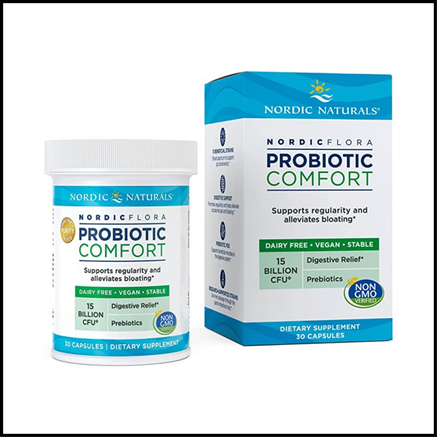 Nordic Flora Probiotic Comfort | 30 Capsules