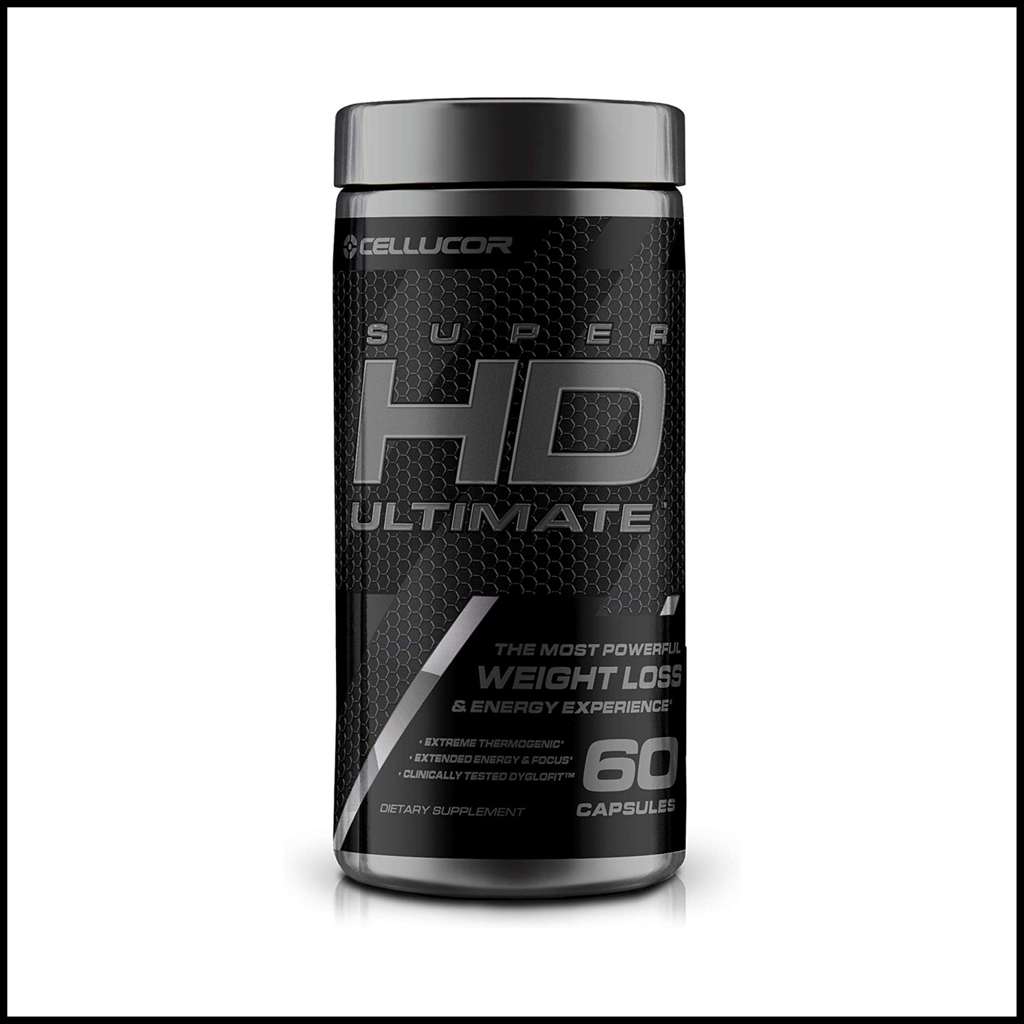 Super HD Ultimate Thermogenic Fat Burner & Weight Loss Supplement | 60 Capsules