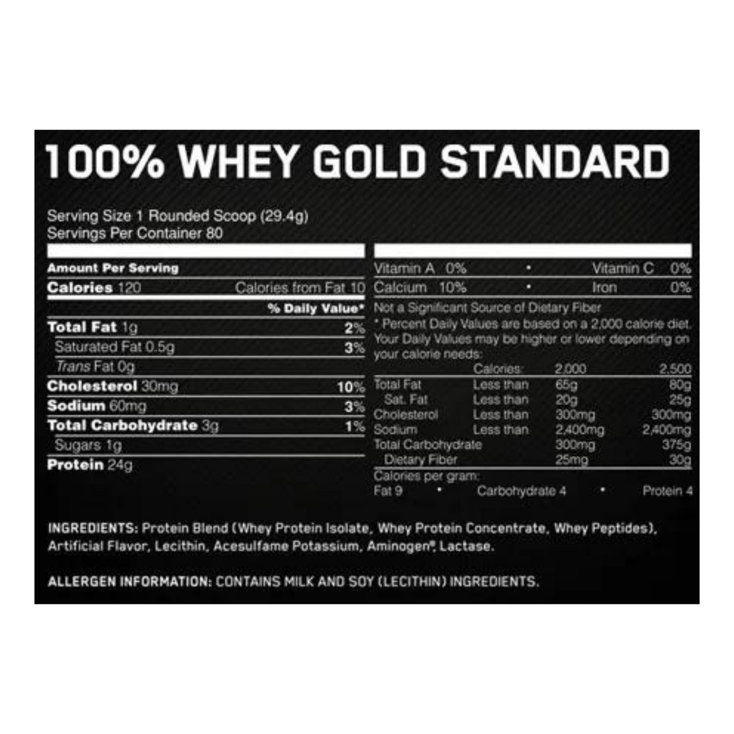 Optimum Nutrition 100% Whey Gold Standard | Double rich chocolate 10lbs