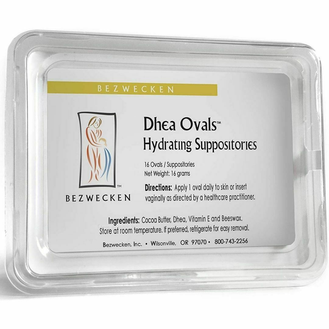 Bezwecken DHEA Ovals | 16 Oval Suppositories