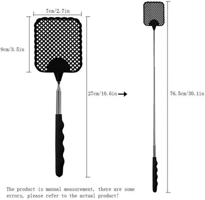 Kensizer Plastic Fly Swatters Heavy Duty | 5 Pack