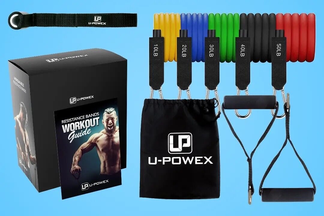 U-Powex Unbreakable Resistance Bands | 5 Set