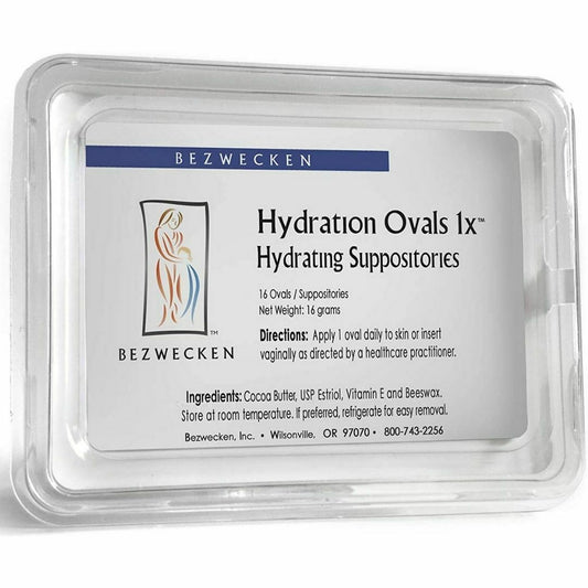 Bezwecken Hydration Ovals | 16 Oval Suppositories