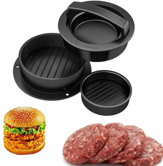 Amy Non Stick Burger Press | 3-in-1 set