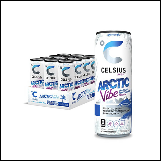 Arctic Vibe Sparkling Frozen Berry Edition - 120z. | Pack Of 12