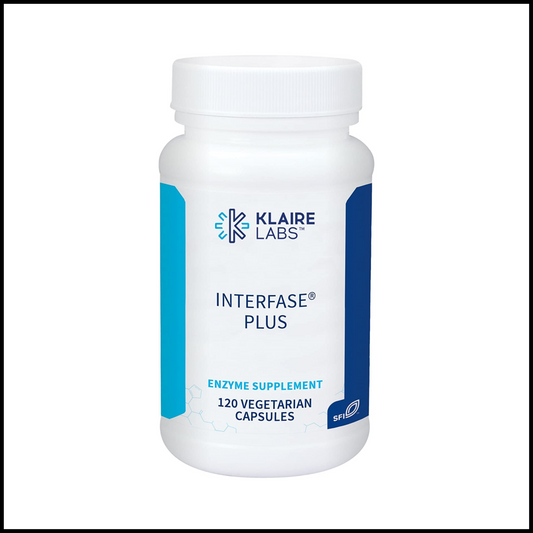 Interfase Plus Enzyme Supplement | 120 Capsules