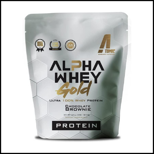 Alpha Whey Gold Chocolate Brownie | 4 lb