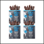 100% All Natural Beef Jerky Keto Jerky Gluten Free Low Calorie Craft Jerky Crackin' Pepper | 2 oz Bag Pack of 4