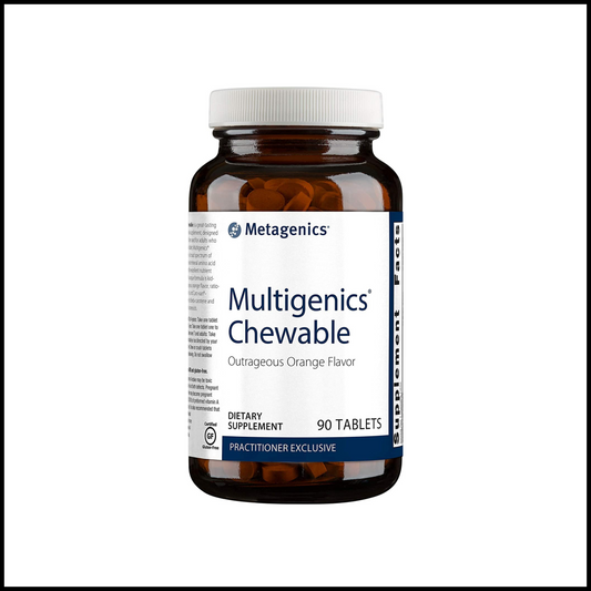 Multigenics® Chewable Orange-Flavored Chewable | 90 Tablets