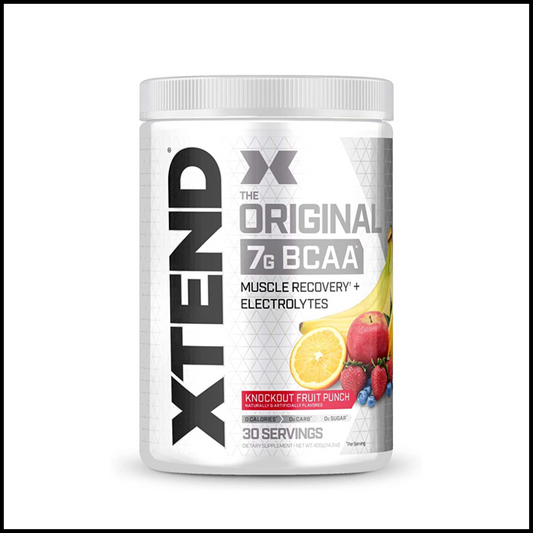 Original BCAA Powder Knockout Fruit Punch - 7g BCAAs for Men & Women | 30 Servings