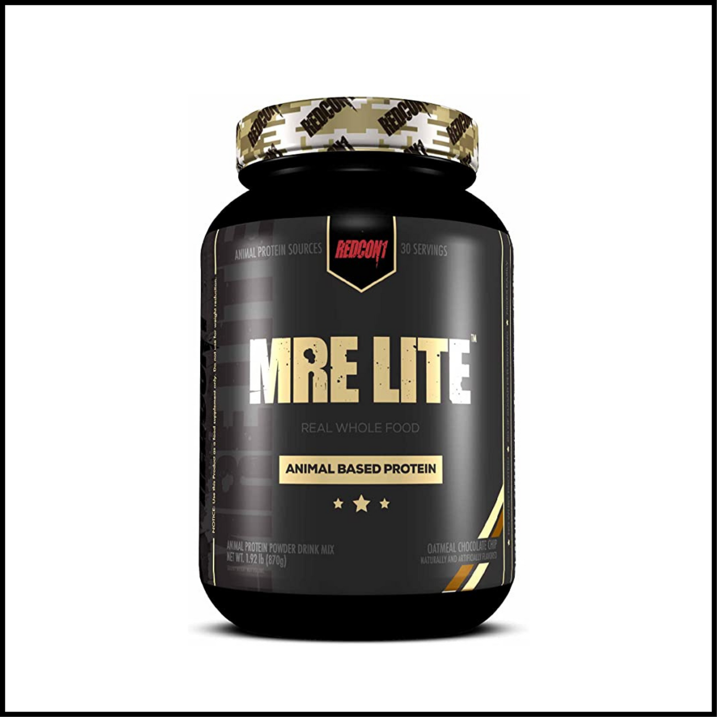 MRE Lite Protein Powder - Animal Based Protein - Oatmeal Chocolate Chip | 30 Servings