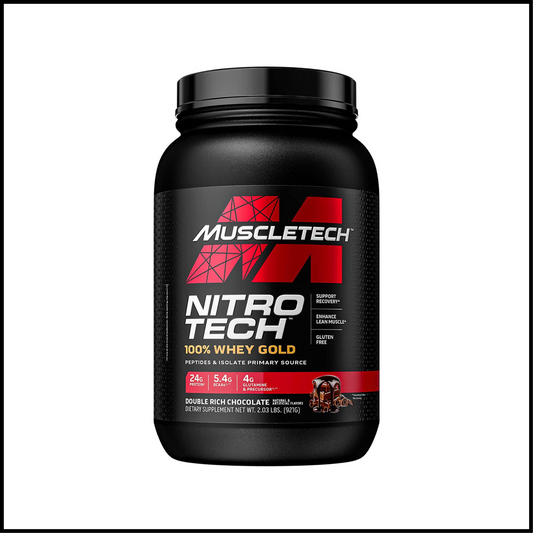 Nitro-Tech 100% Whey Gold Protein Powder Chocolate | 28 Servings