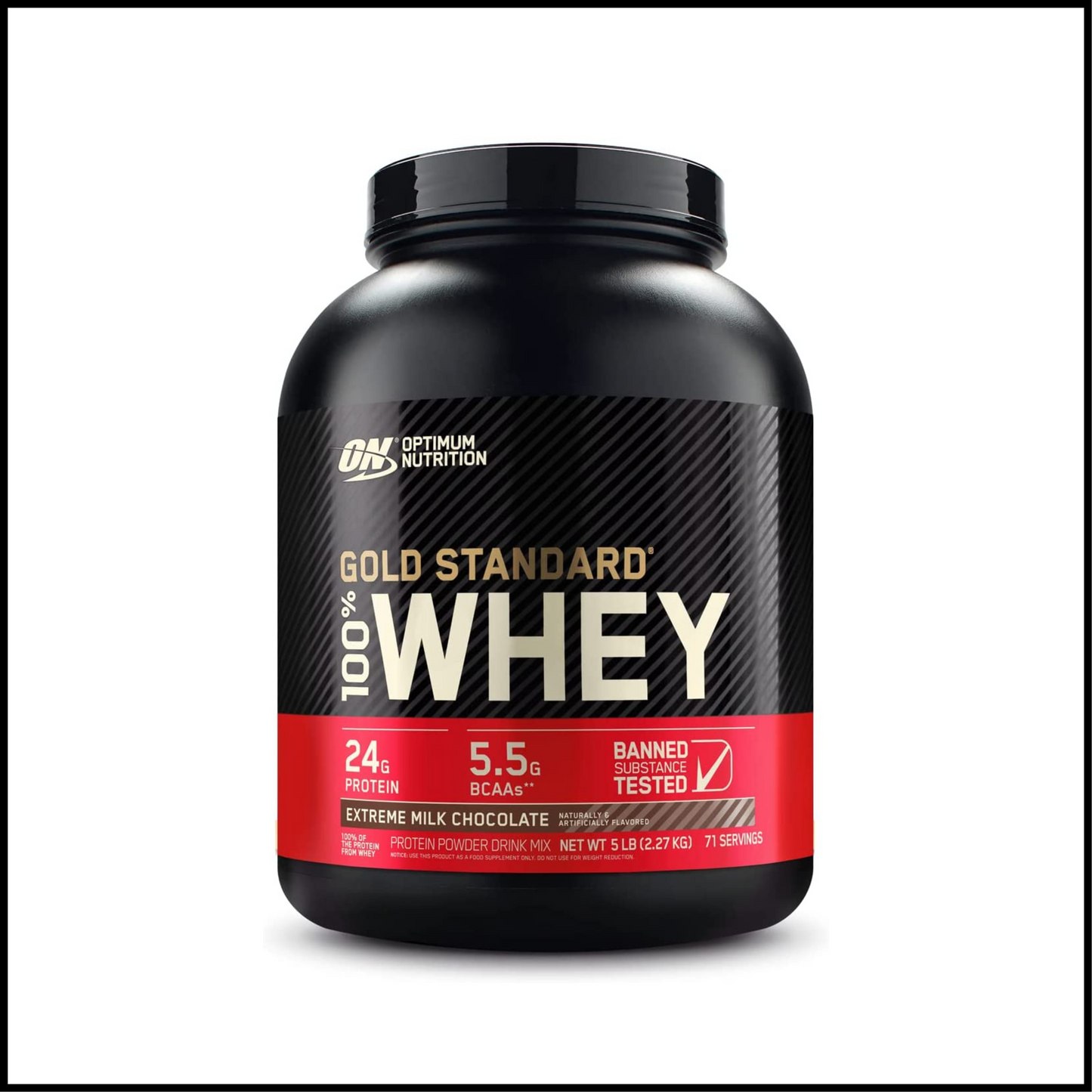Gold Standard 100% Whey Protein Powder - Extreme Milk Chocolate | 5lb.