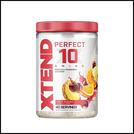Perfect 10 Amino EAA Powder Fruit Punch | 40 Servings