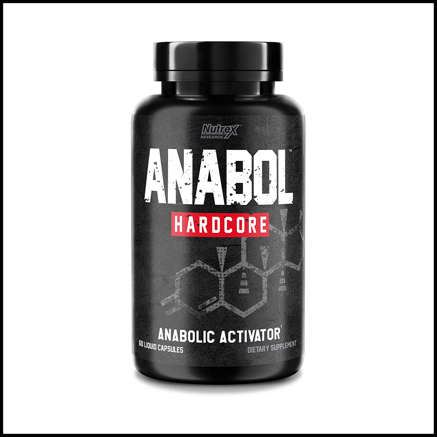 Anabol Hardcore Anabolic Activator Muscle Builder and Hardening Agent | 60 Pills