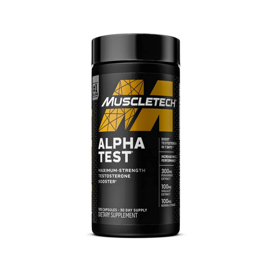 AlphaTest Max Strength Testosterone Booster | 120 Capsules