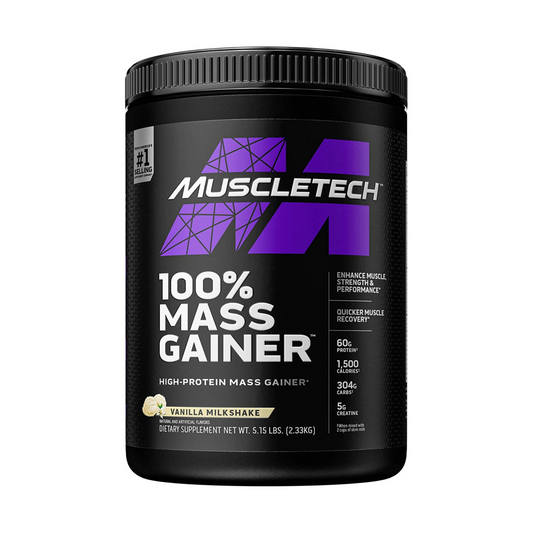 100% Mass Gainer Vanilla Milk Shake | 5.5 lbs