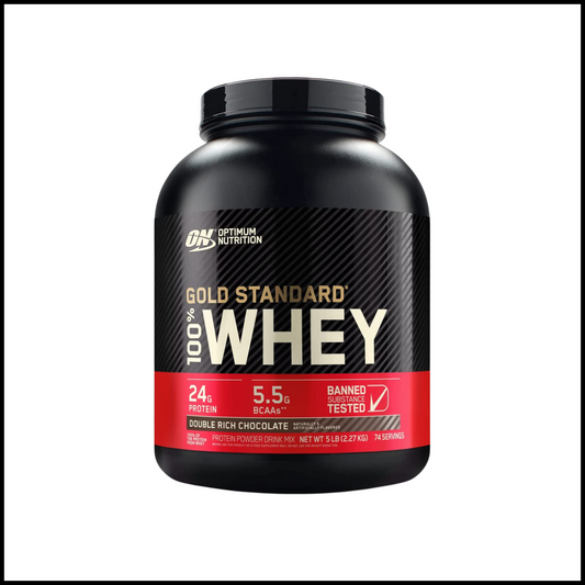 Gold Standard 100% Whey Protein Powder, Double Rich Chocolate | 5 Pound