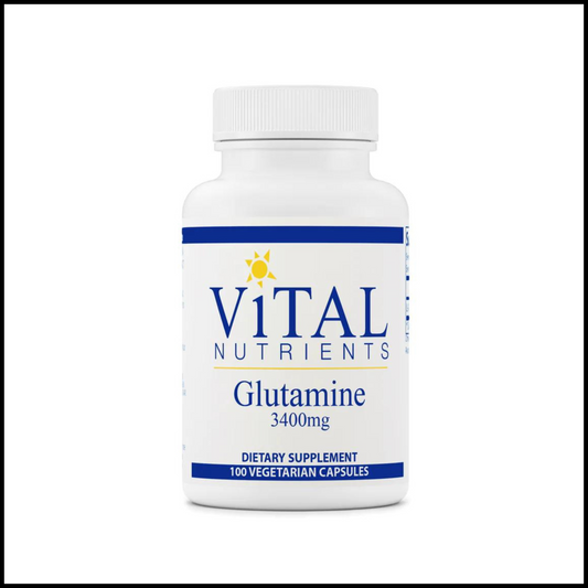 Glutamine 3400mg | 100 Capsules