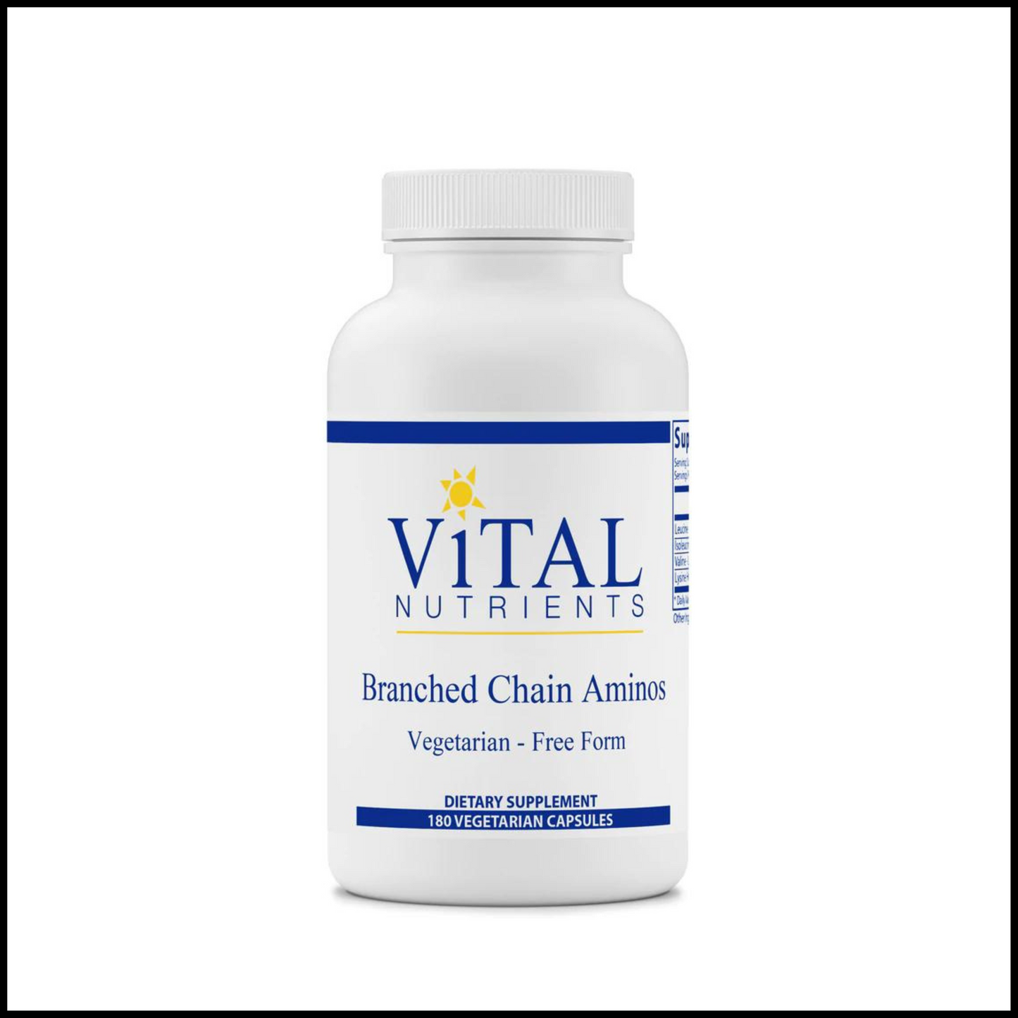 Branched Chain Aminos Vegetarian - Free Form | 180 Capsules