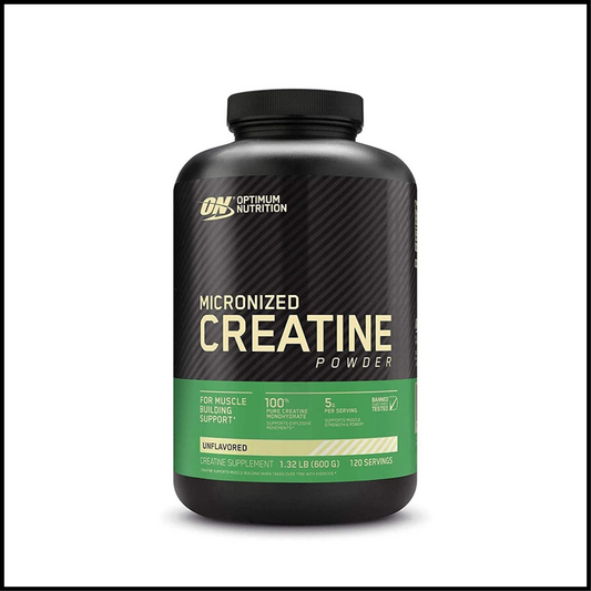 Micronized Creatine Monohydrate Powder - Unflavored Keto Friendly | 120 Servings