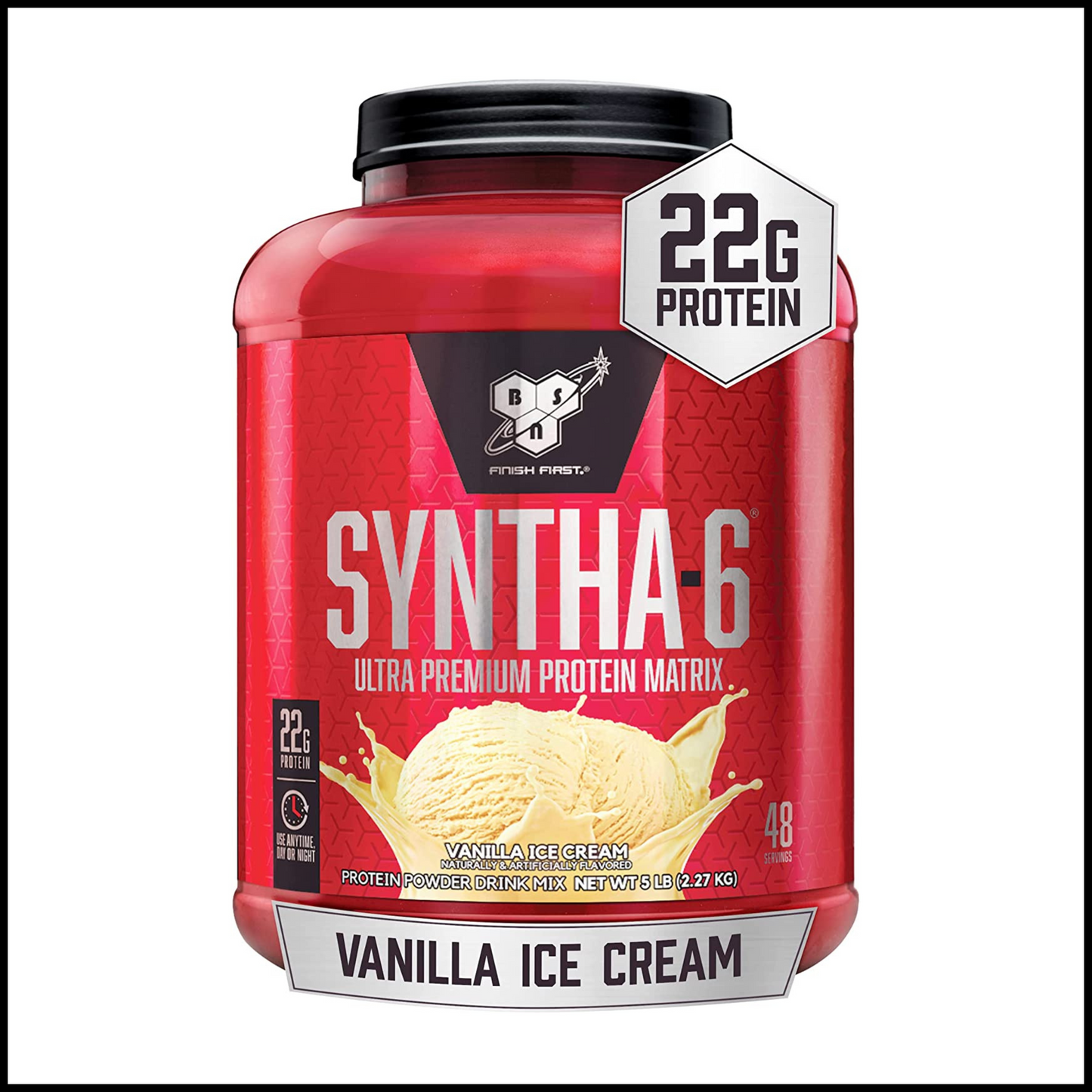 SYNTHA-6 Whey Protein Powder Vanilla Ice Cream | 48 Servings