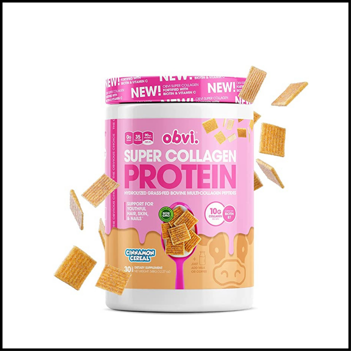 Super Collagen Protein - Cinnamon Cereal | 30 Servings