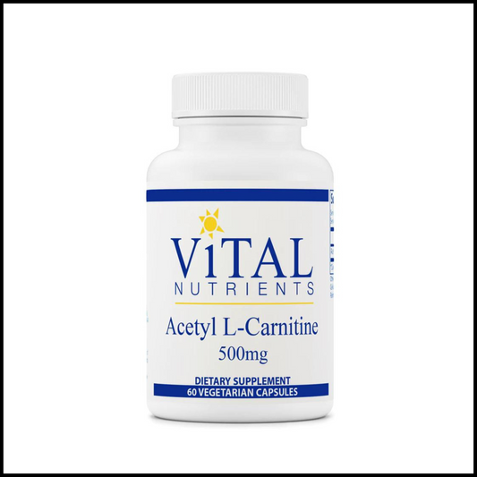Acetyl L-Carnitine 500mg | 60 Capsules