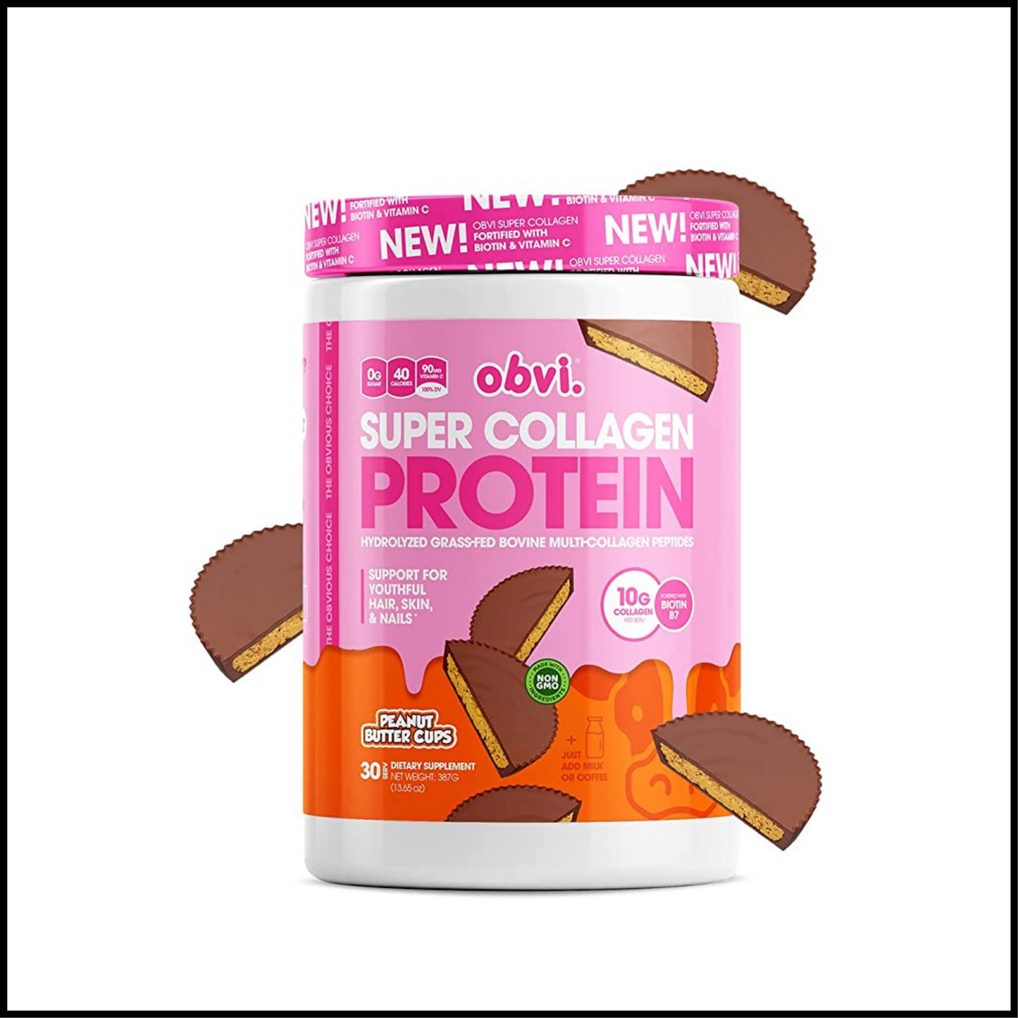 Super Collagen Protein - Peanut Butter Cups | 30 Servings