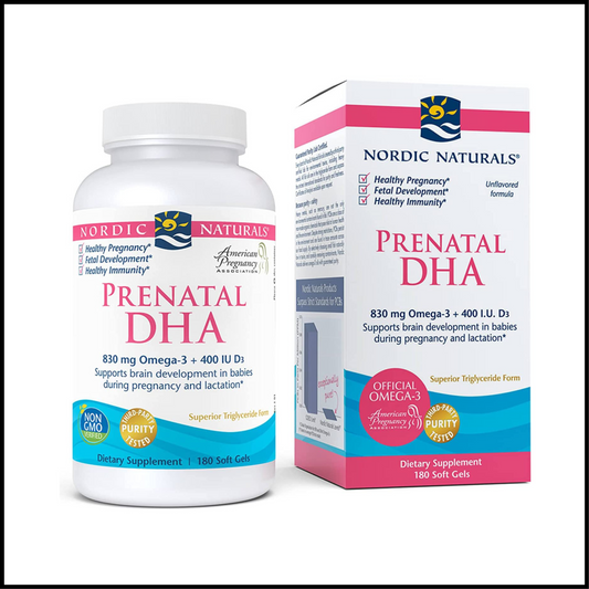 Prenatal DHA | 180 Soft Gels