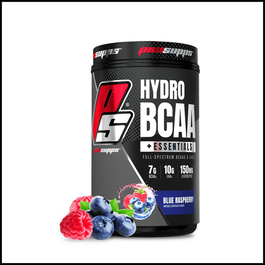 HydroBCAA + Essentials 90 Blue Raspberry | 90 Servings