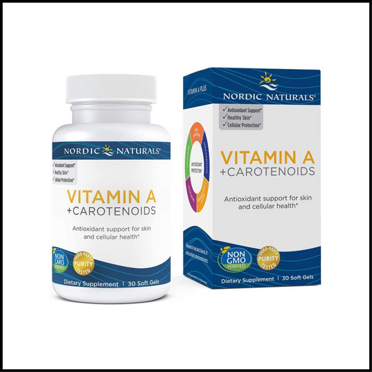 Vitamin A + Carotenoids | 30 Soft Gels