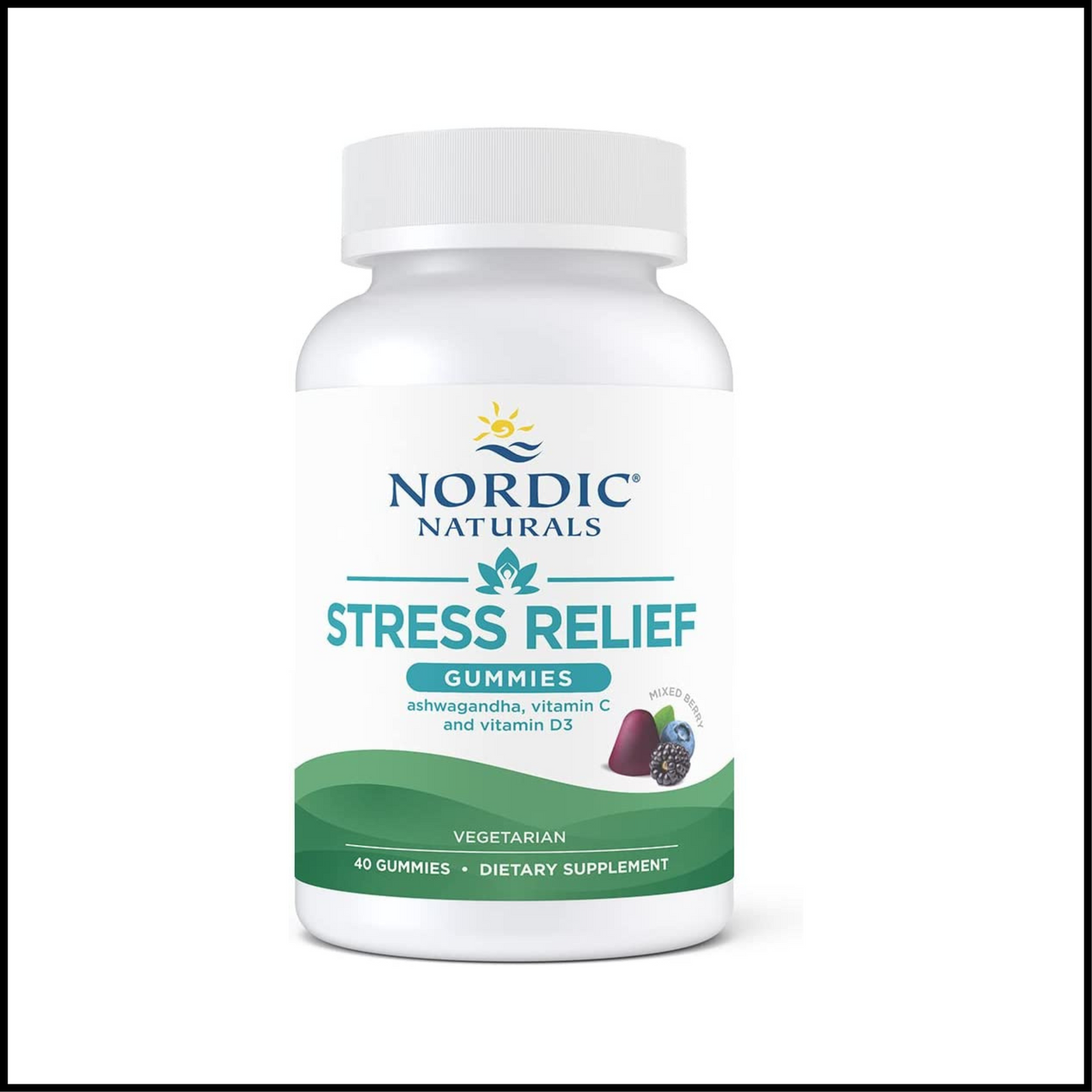 Stress Relief Gummies Mixed Berry | 40 Gummies