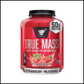 True-Mass Weight Gainer Strawberry Milkshake | 5.82 Pound 16 Servings