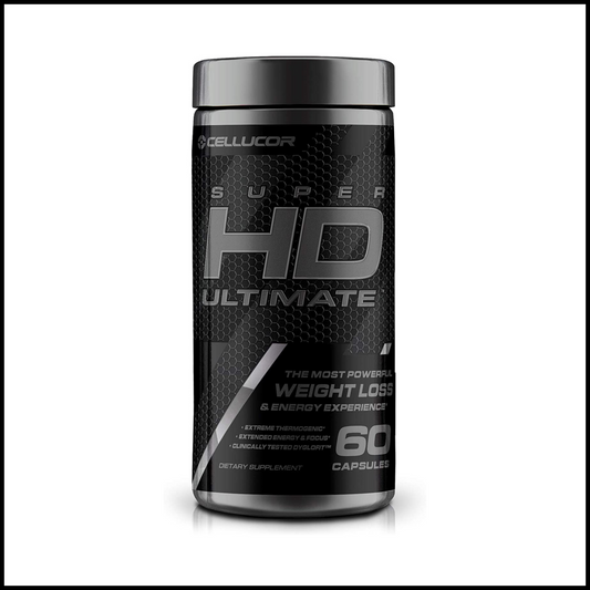 Super HD Ultimate Thermogenic Fat Burner & Weight Loss Supplement | 60 Capsules