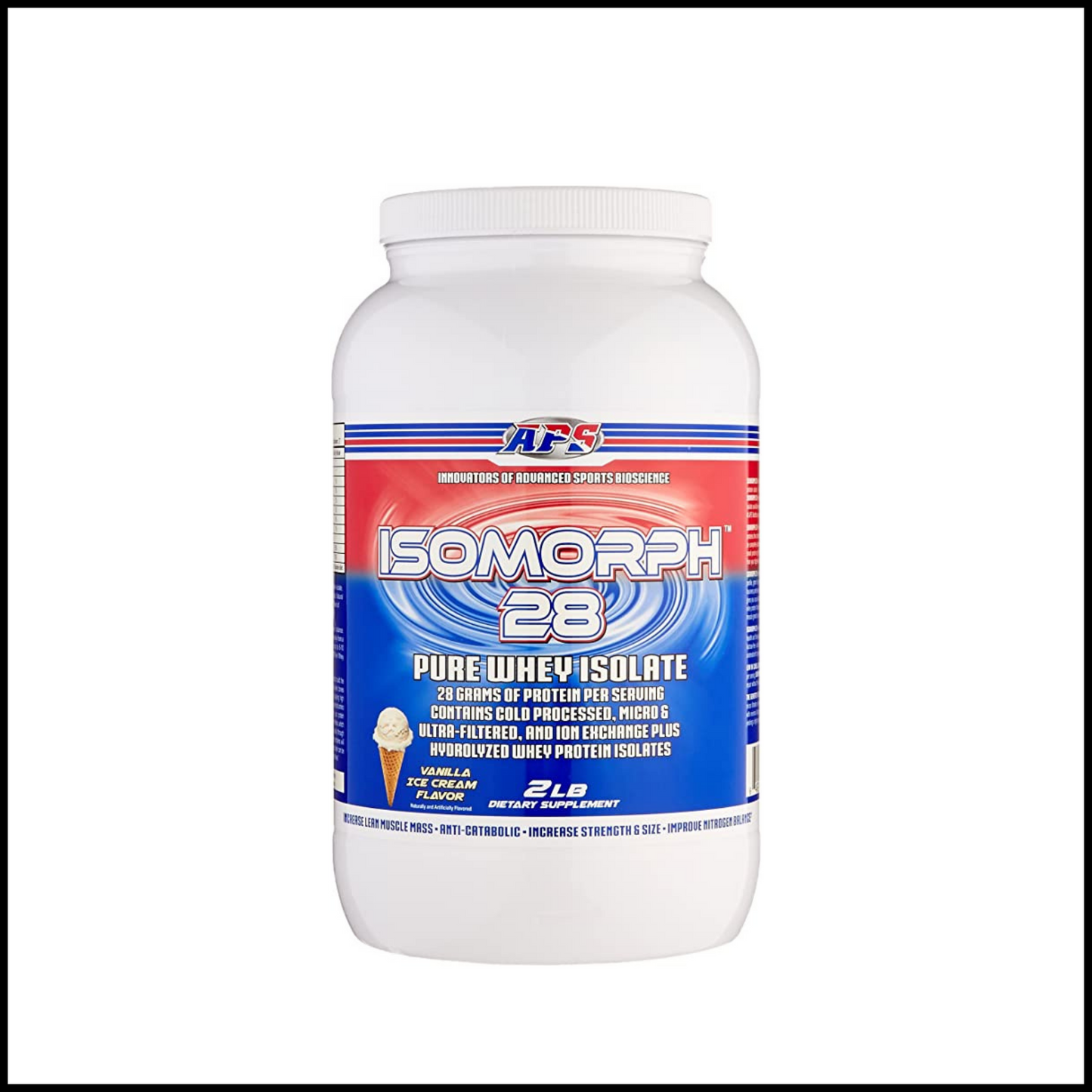 Isomorph Protein Powder Supplement Vanilla Ice Cream | 2 Pound