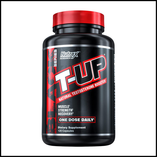 T-Up Natural Testosterone Booster | 120 Capsules