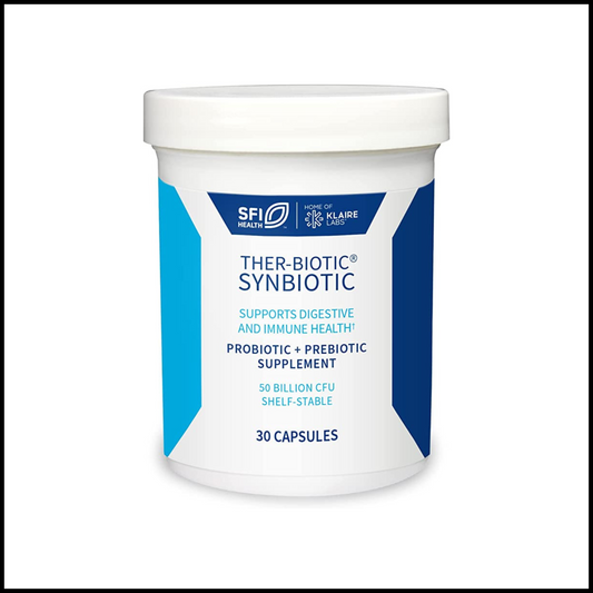 Ther-Biotic Synbiotic Probiotic & a Prebiotic | 30 Capsules