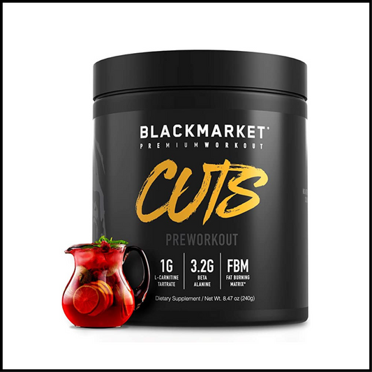 CUTS Thermogenic Pre Workout - Fruit Punch Flavor | 30 Serving