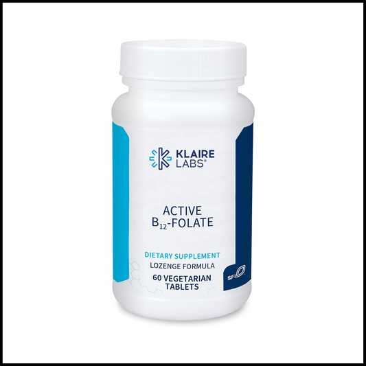 Active B12-Folate Lozenges | 60 Vegetarian Tablets