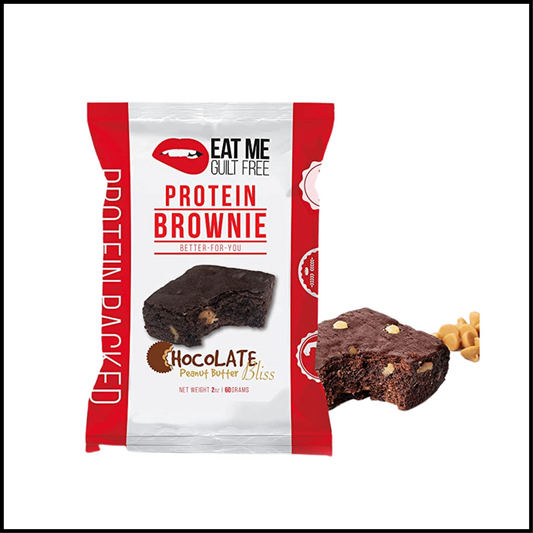 Protein-Packed Brownie Peanut Butter Bliss 14G | 12 Count