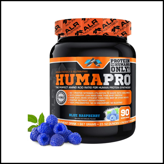 Humapro Protein Matrix Blend Blue Raspberry | 90 Servings