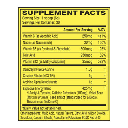 C4 Original Pre-Workout - Fruit Punch  - 60 Servings | Cellucor