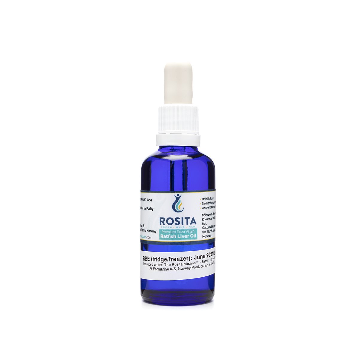 Rosita Ratfish Liver Oil | 50 ml